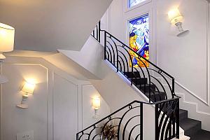 Stained glass window